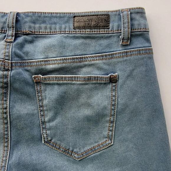 Celebrity Pink Skinny Jeans Womens Size 13 Juniors Blue Light Wash Stretch Denim - Picture 12 of 13